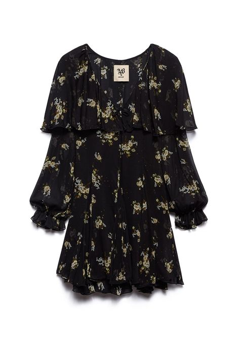 Abito Aniye By donna 1858032422 lily nero floreale palloncino Aniye by | Abiti | 1858192424
